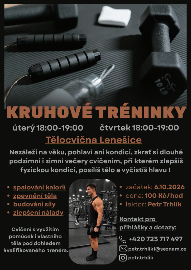 Kruhové tréninky v&nbsp;tělocvičně ZŠ